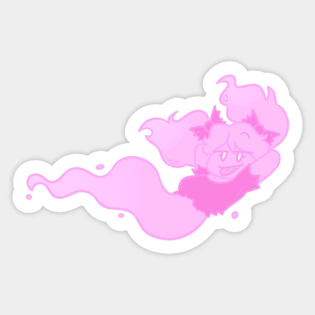 Ghost Bow (Inanimate Insanity) Sticker by PuppyRelp